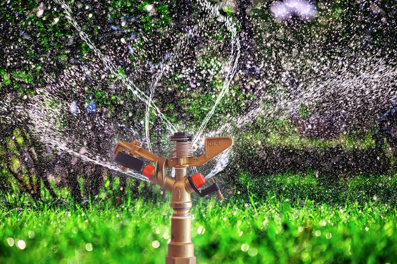 Genauso eine Regner hilft, Nass zu sparen überdies den Weide gesund zu halten